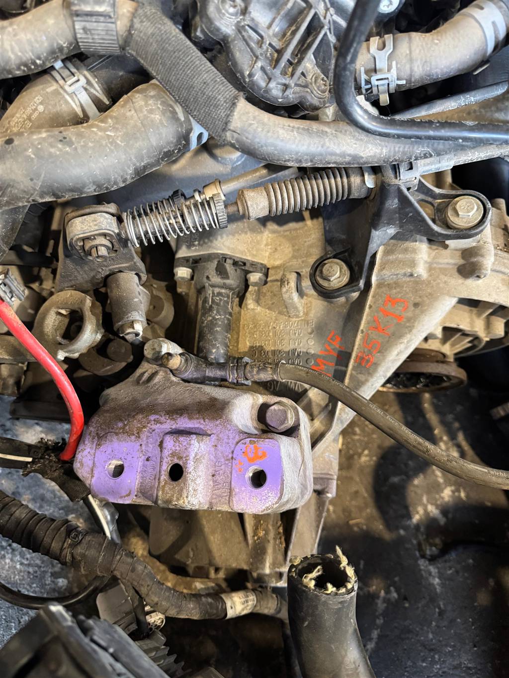 VW Golf VII (2012-2017) для МКПП 6ст. MQ200 MYF REK RGN