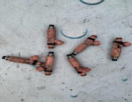 Форсунка инжекторная электрическая для Lexus RX 400h (2003-2009)  запчасти бу