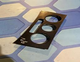 Накладка декоративная на торпедо для VW Passat B6 (2005-2010)  запчасти бу