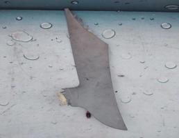 Обшивка стойки задняя верхняя правая для Audi A6 / C6 4F (2004-2011)  запчасти бу