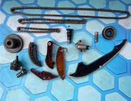 Комплект цепи ГРМ для VW Passat B6 (2005-2010)  запчасти бу