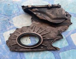 Крышка двигателя задняя для VW Touareg 1 (2002-2007)  запчасти бу